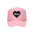 Heart Logo Trucker Hat (Pink)