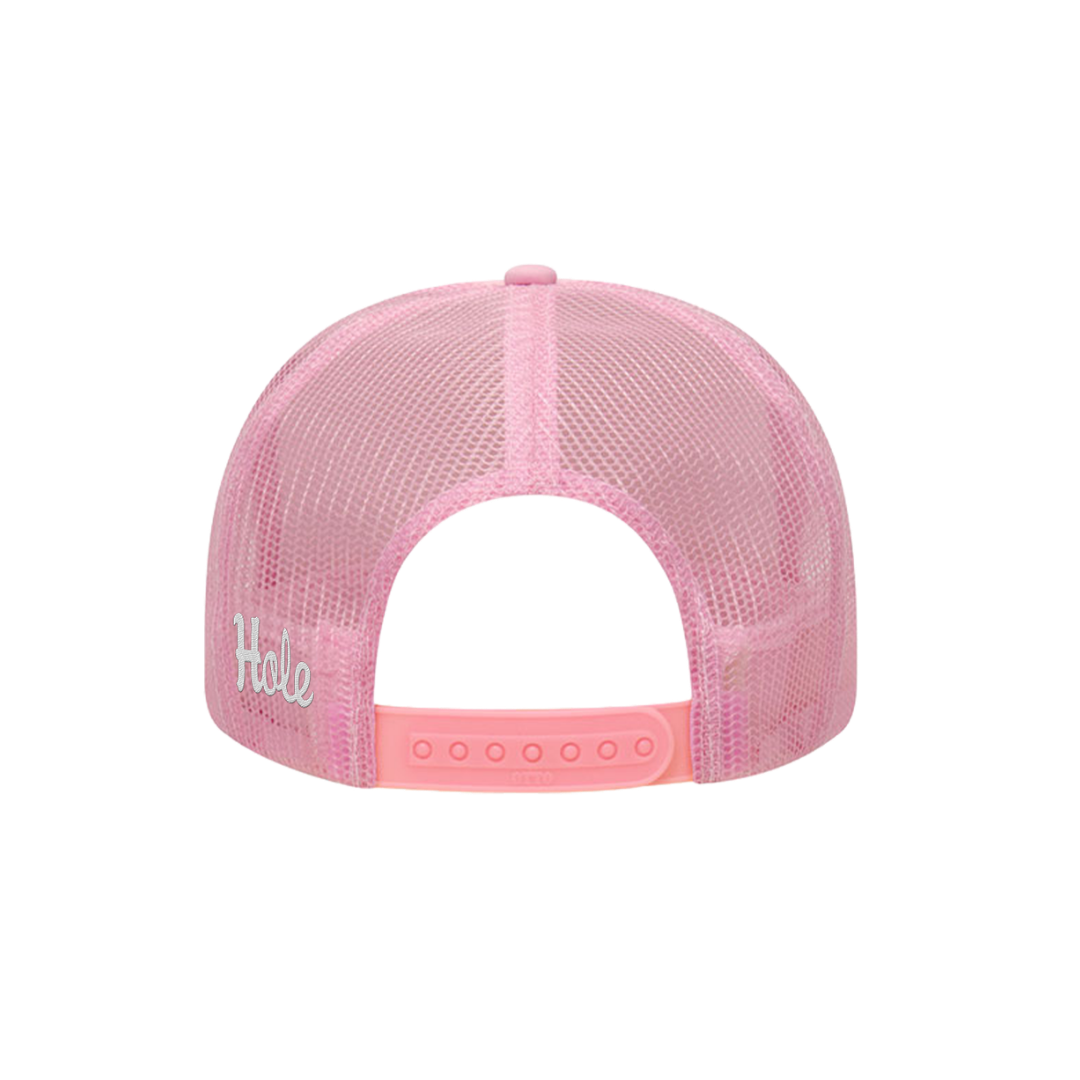 Heart Logo Trucker Hat (Pink)