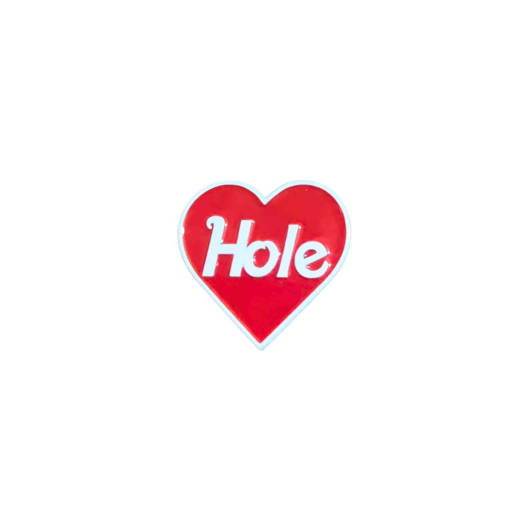 Red Heart Enamel Pin
