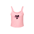 Glitter Pink Logo Tank Top